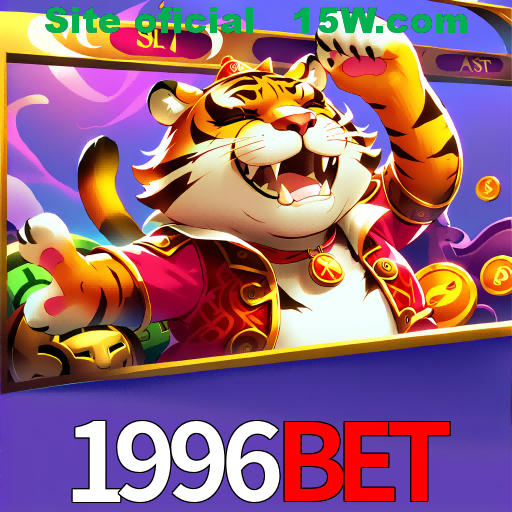 Imagem promocional da 1996Bet mostrando a plataforma e suas vantagens